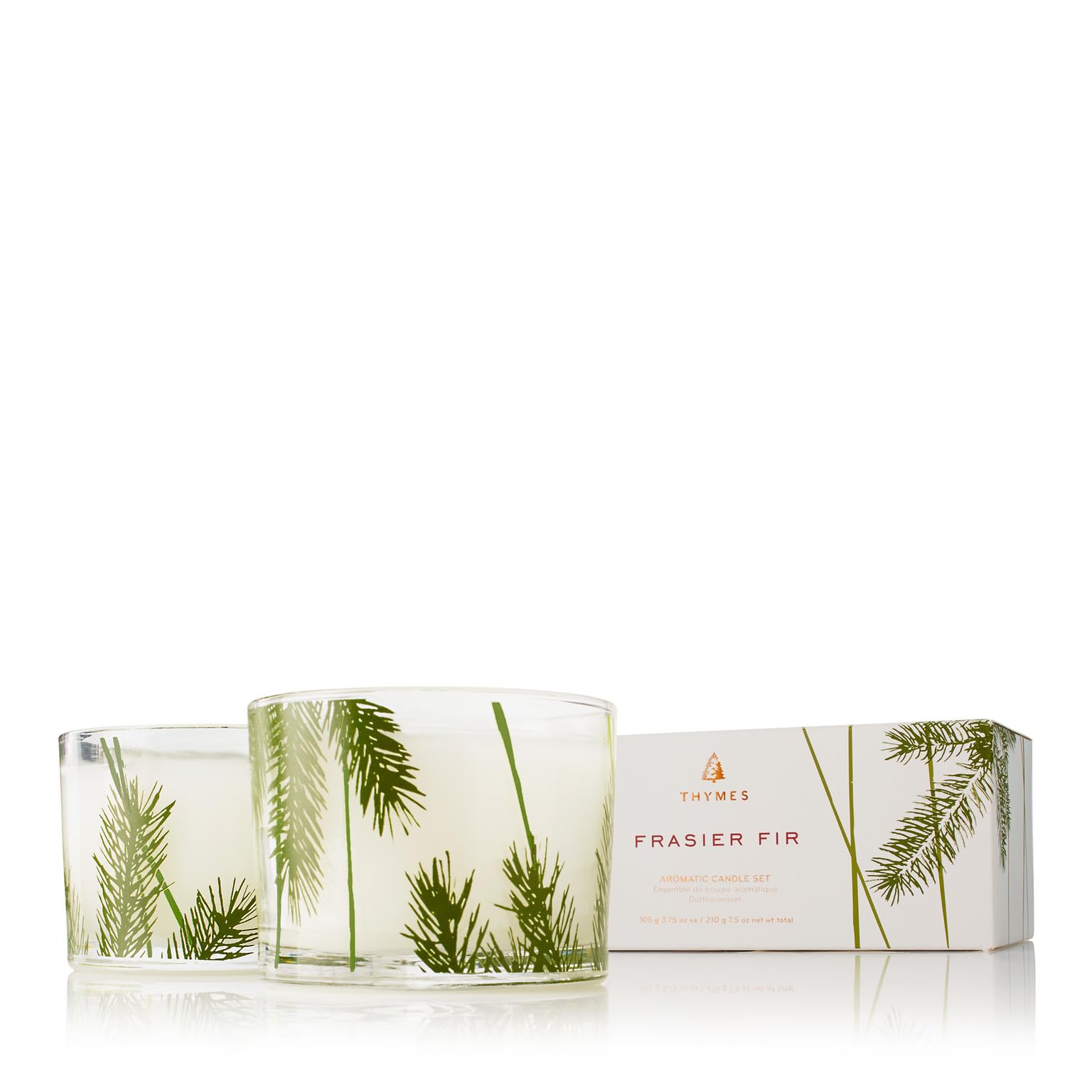 Luxe Wood Scented Candle — Set of 2