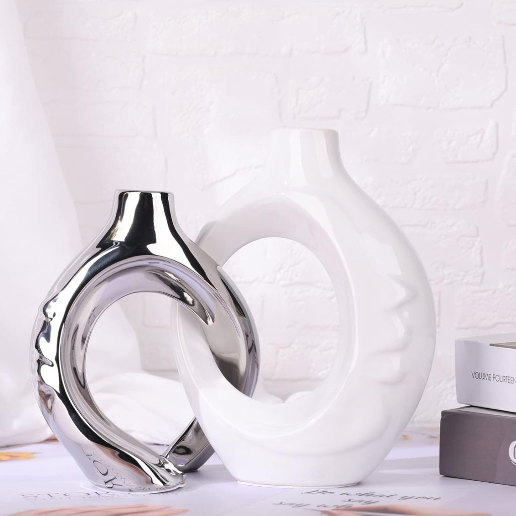 Boho Black Vase - View 9