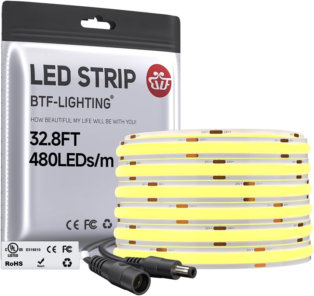 Beige LED Strip Light — Warm White 3000K