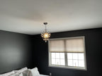 Farmhouse Gold Chandelier — 1-Light - View 2