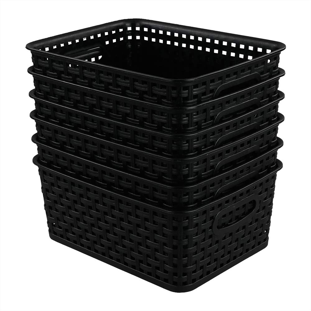 Boho Black Storage Basket