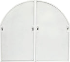Rectangular Farmhouse Glass Wall Mirror — Set of 2 - View 6