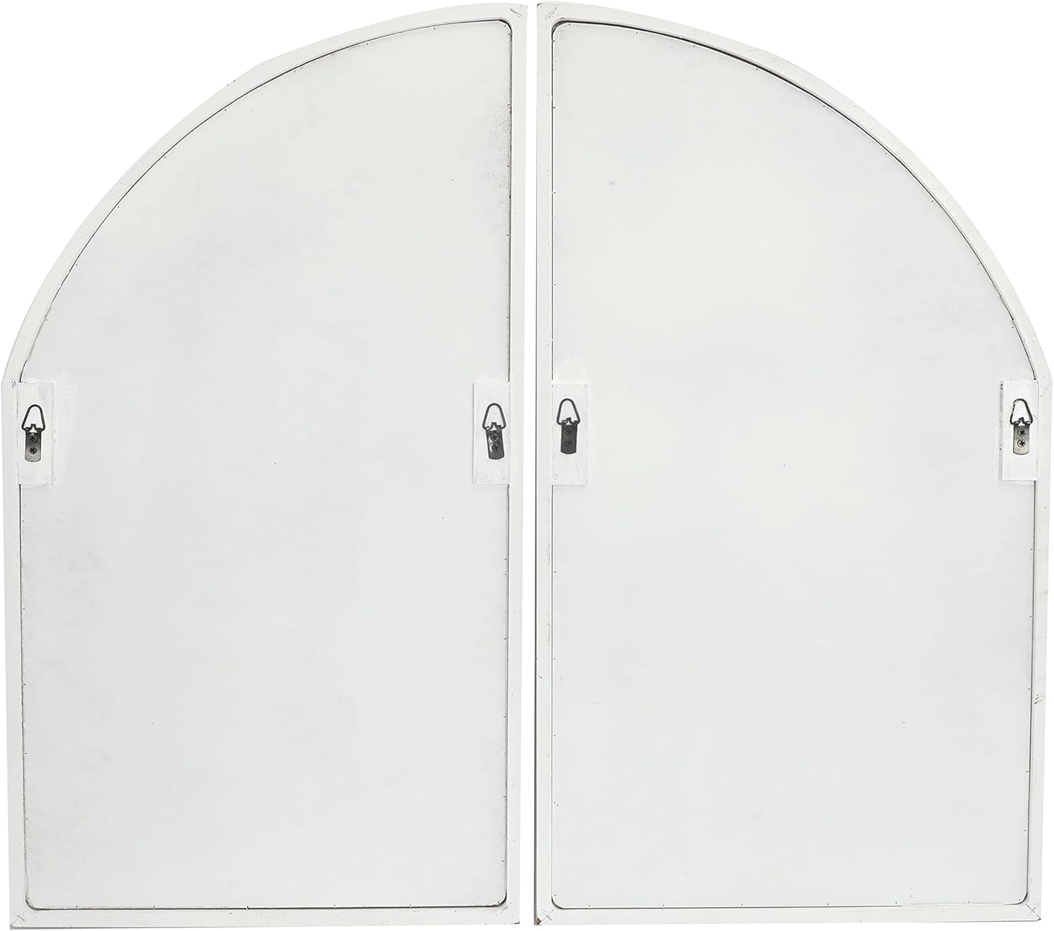 Rectangular Farmhouse Glass Wall Mirror — Set of 2 - View 6
