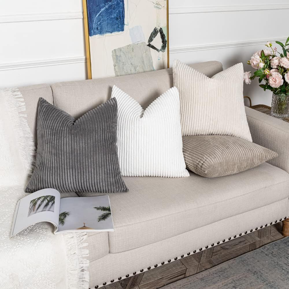 Velvet Boho Fabric Pillow Cover — 18" - View 7