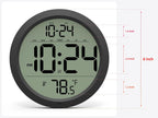 Battery-Operated Farmhouse Wall Clock — 8" - View 3