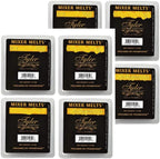 Wax Candle — Set of 14 — Multiple 8 scents (8 melts, 1.9 oz each)