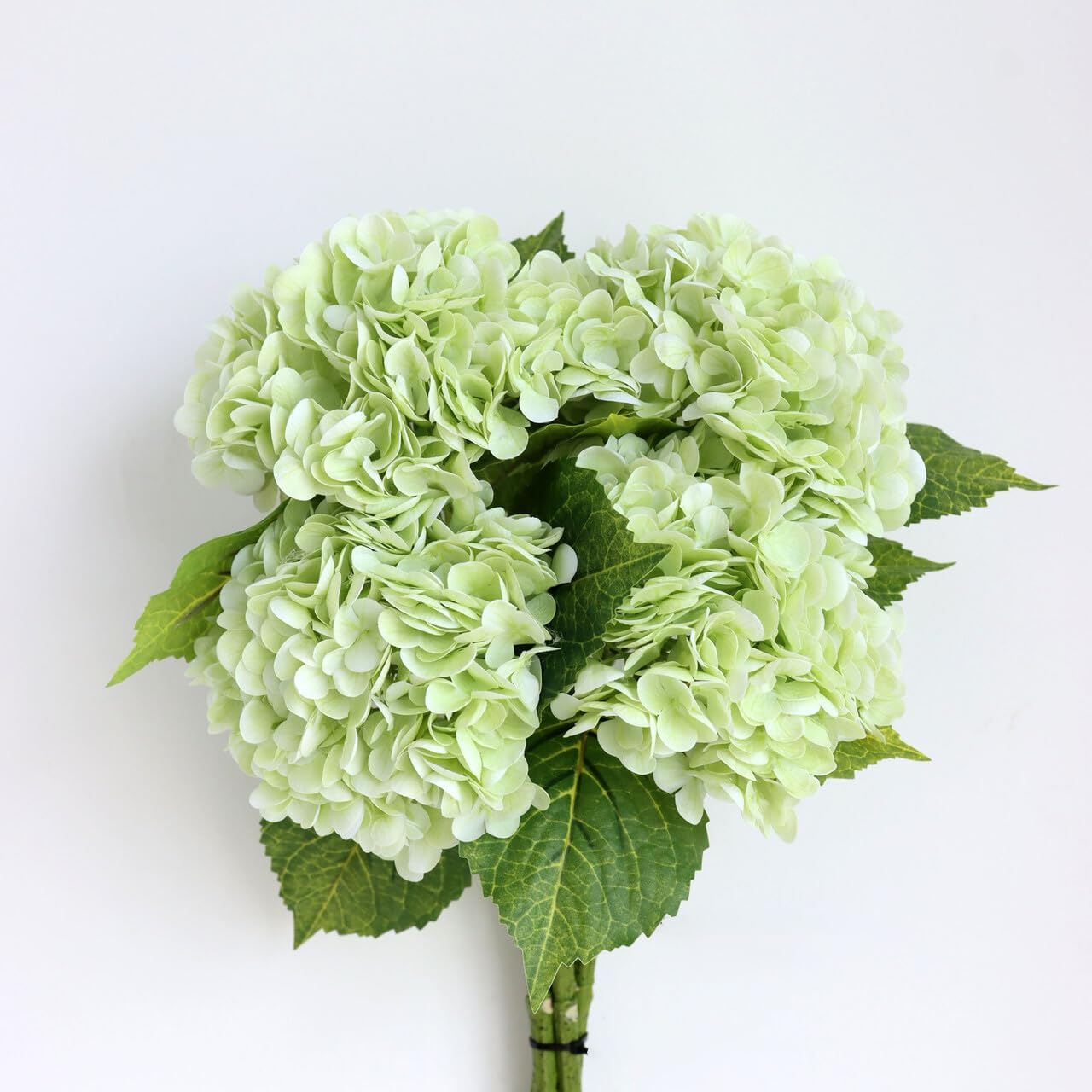 Blue Artificial Flowers — 21" — Light Green