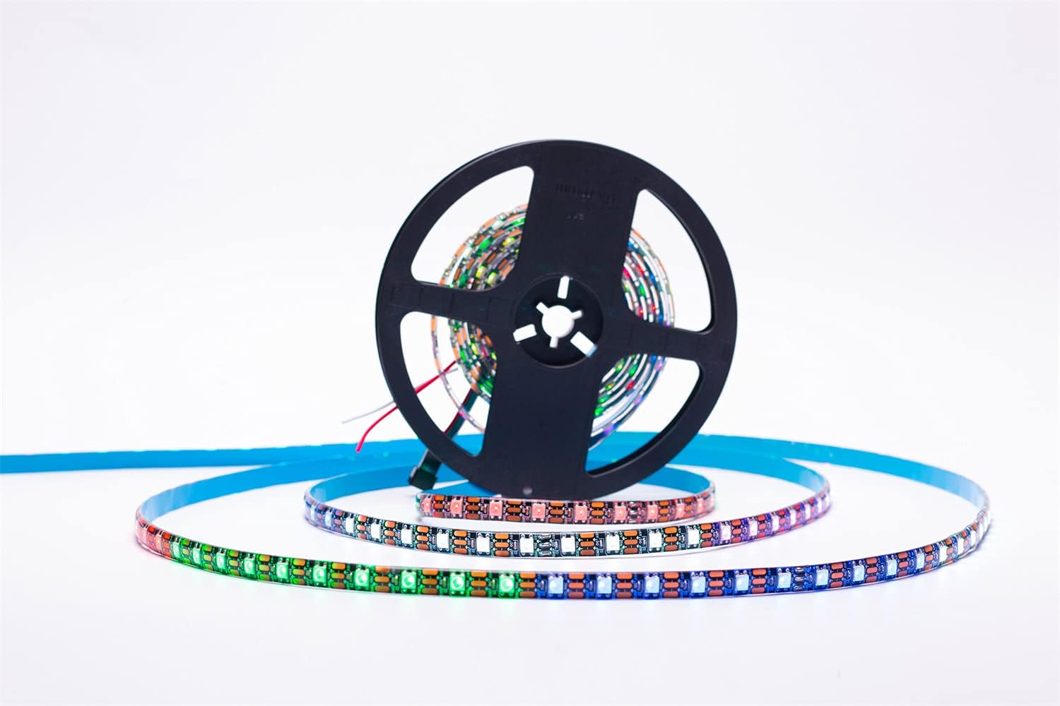 RGB Black LED Strip Light — 16.4FT 300LEDS Waterproof IP65