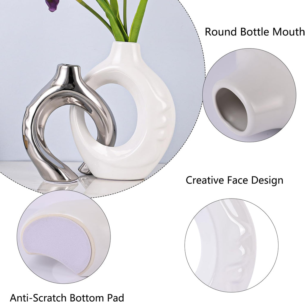 Boho Black Vase - View 6