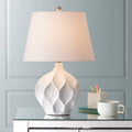 Oval Mid-Century Ceramic Table Lamp — 2"