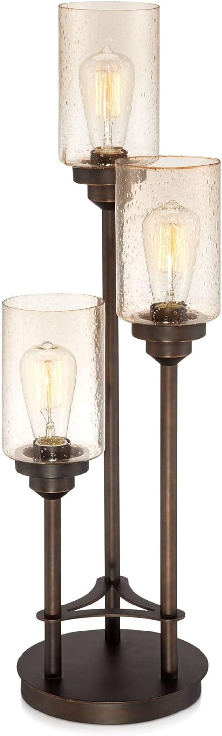 Farmhouse Metal Table Lamp — 3-Light - View 6