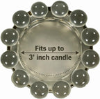 Modern Grey Candle - View 3