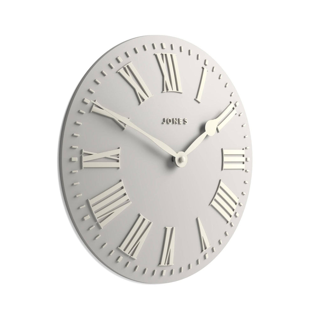 Modern Blue Wall Clock — 12"