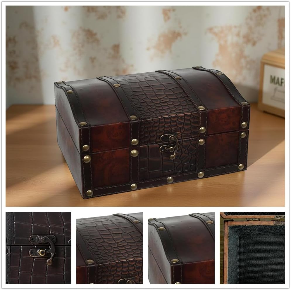 Wood Storage Basket — 9" - View 5