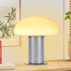 Dimmable Mid-Century Metal Nightstand Lamp - View 7