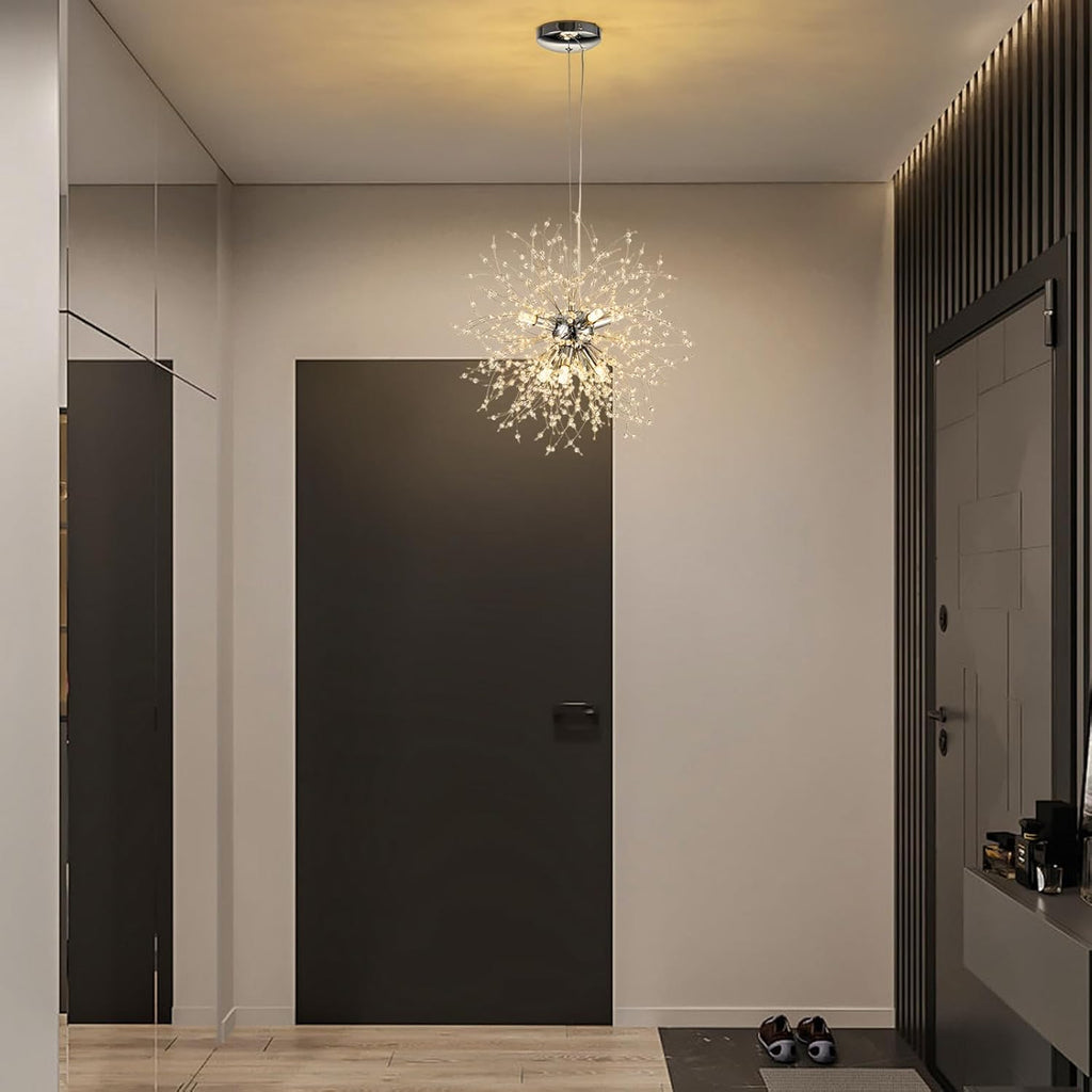 Luxe Gold Chandelier — 8-Light - View 2