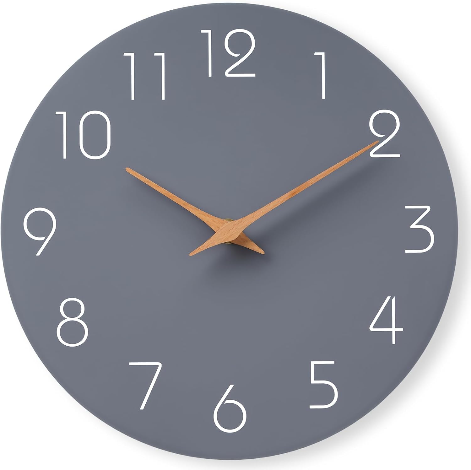Battery Operated Luxe Black Wall Clock — 18" — 18 Inch