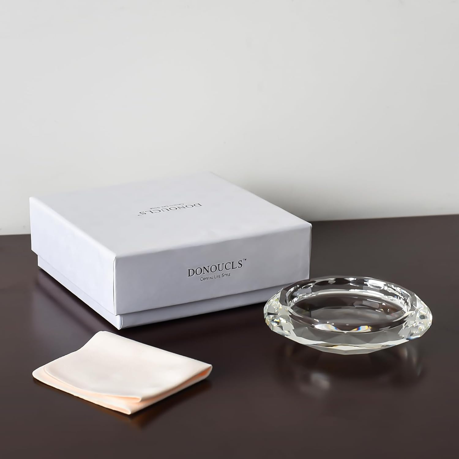 Luxe Glass Pillar Candle — 4.3" - View 8