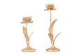 Farmhouse Metal Candle — Set of 2