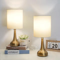 Dimmable Gold Table Lamp — Brass