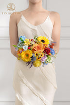 Black Artificial Flowers - View 4