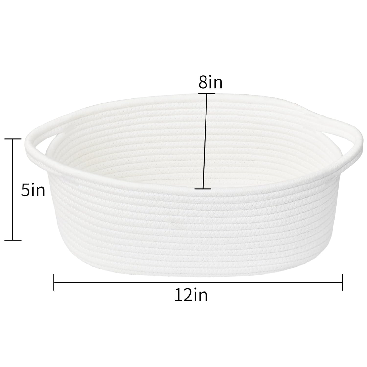 Boho Beige Storage Bin — 12" - View 2