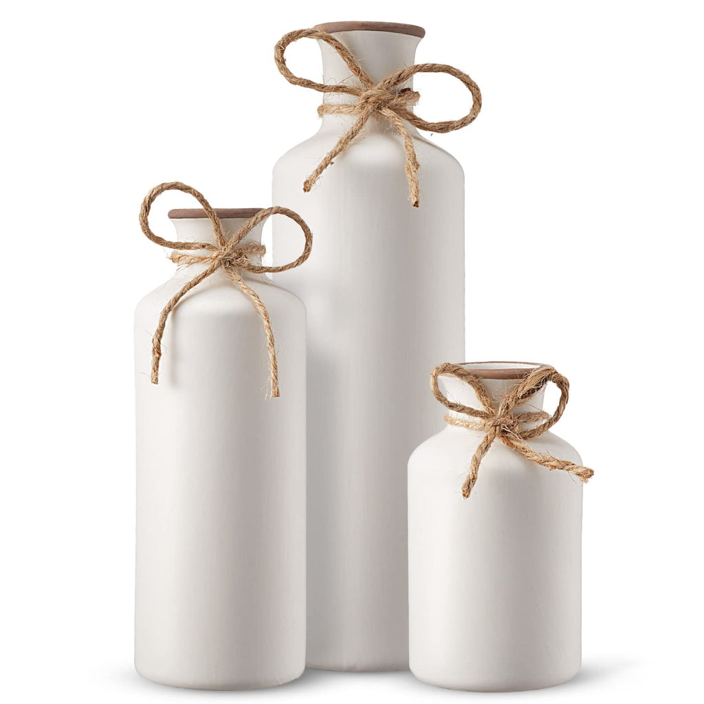 Farmhouse Ceramic Flower Vase