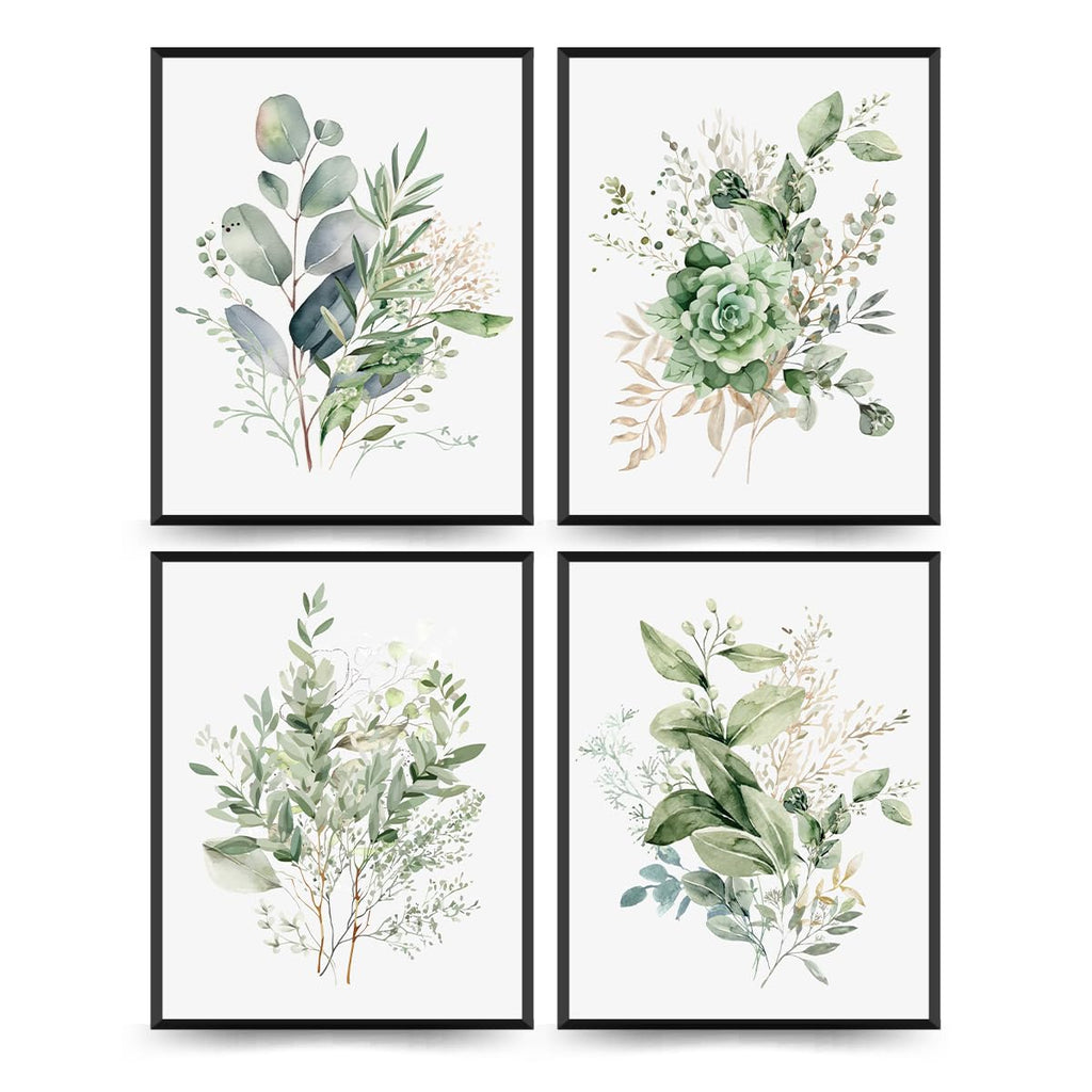 Unframed Farmhouse Black Wall Art — 10"