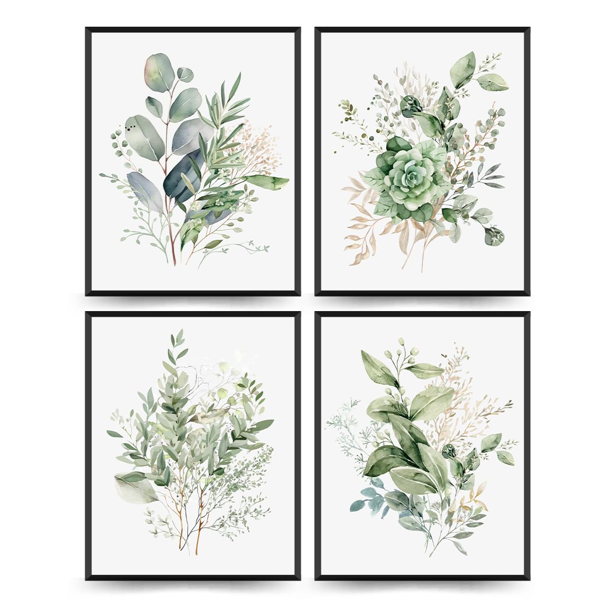 Unframed Farmhouse Black Wall Art — 10"