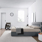 Black Wall Clock — 8" - View 4