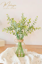 Farmhouse Glass Artificial Plant - View 5