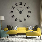 Modern Black Wall Clock