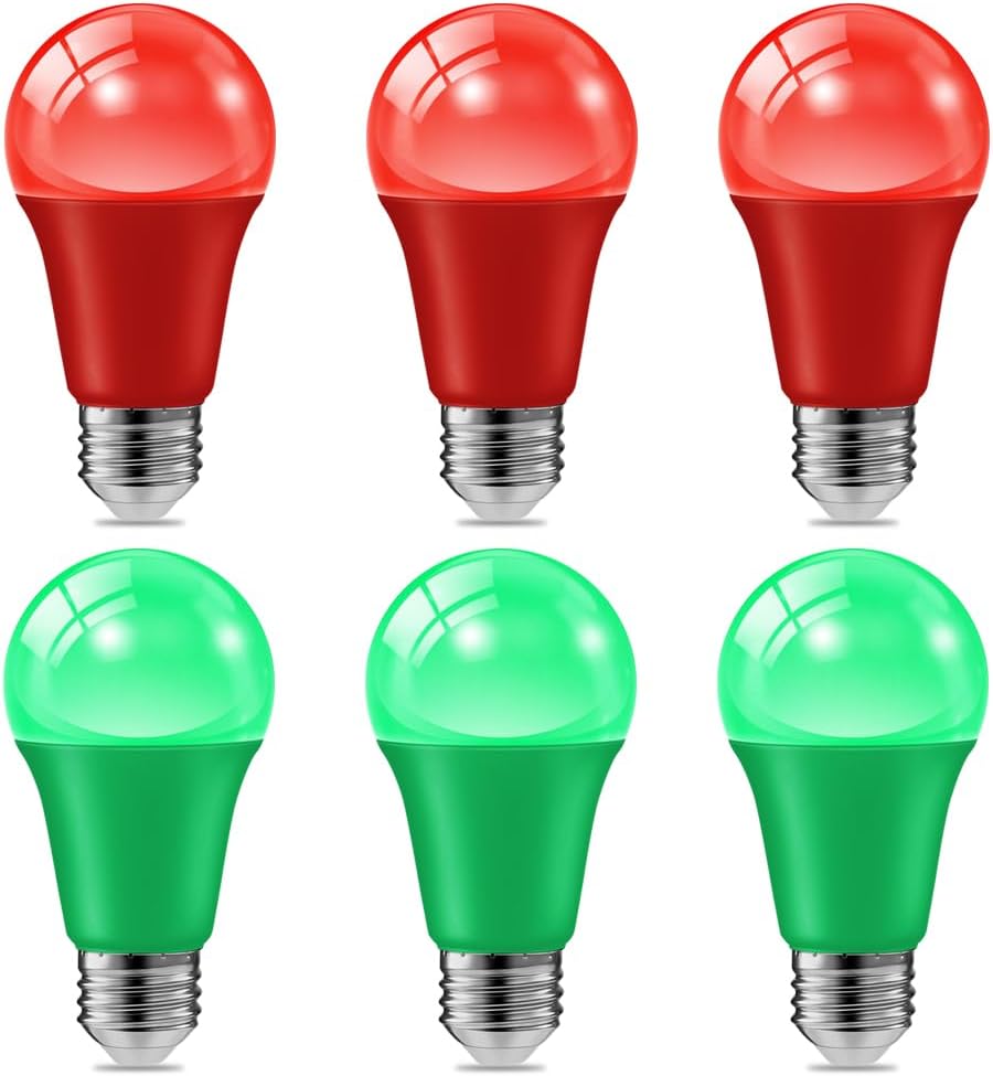 Green Smart Bulb — Red and Green