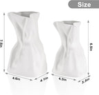 Boho Black Flower Vase — Set of 2 - View 5