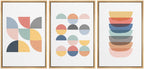 Mid-Century Framed Wall Art — 24"