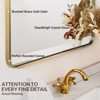 Luxe Gold Mirror — 26" - View 3