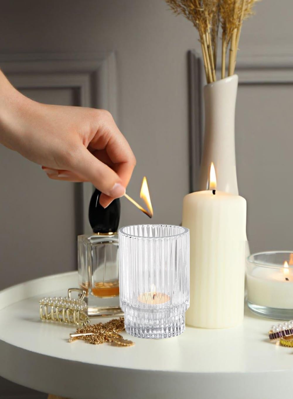 Gold Candle — 3.75" - View 2