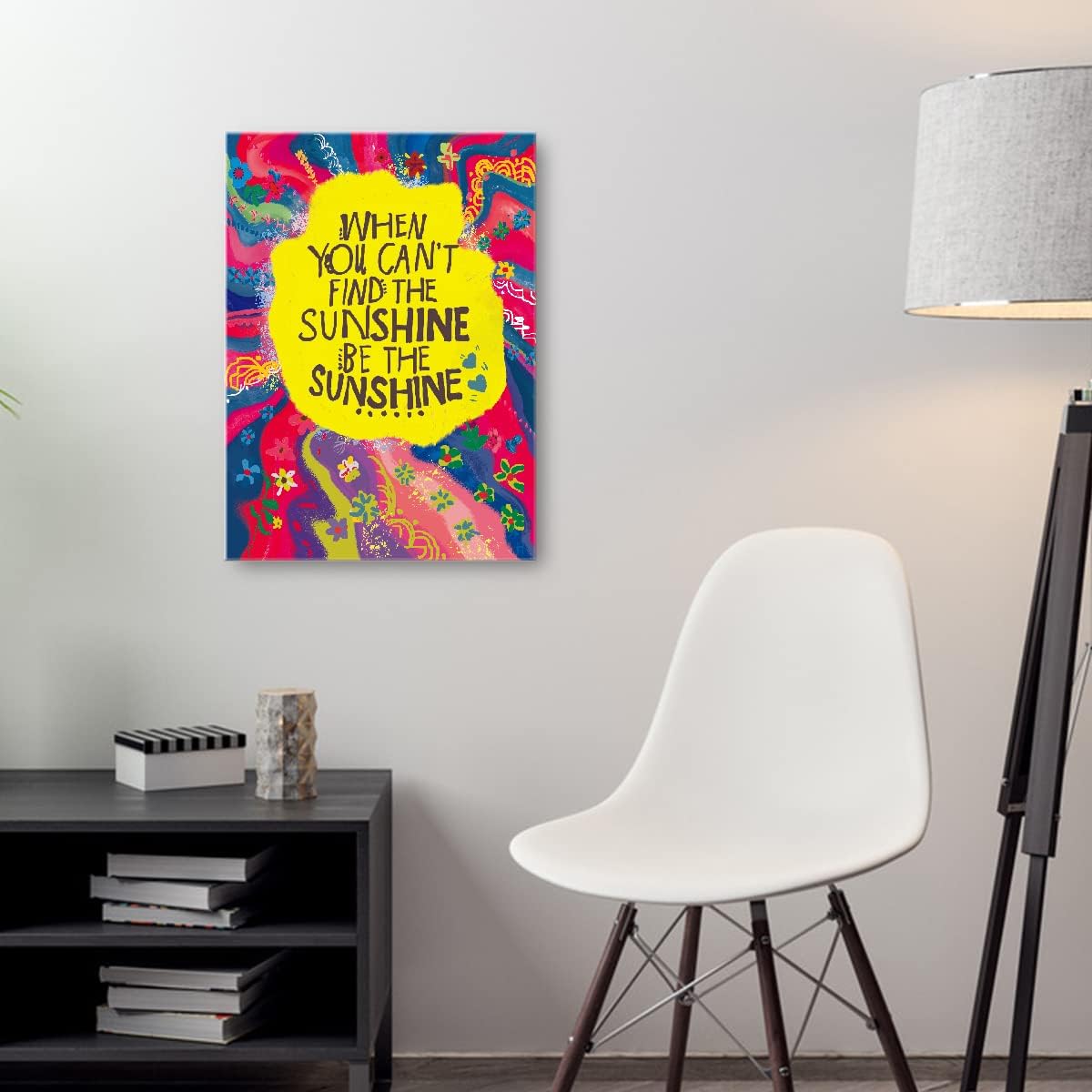 Framed Pink Wall Decor - View 4