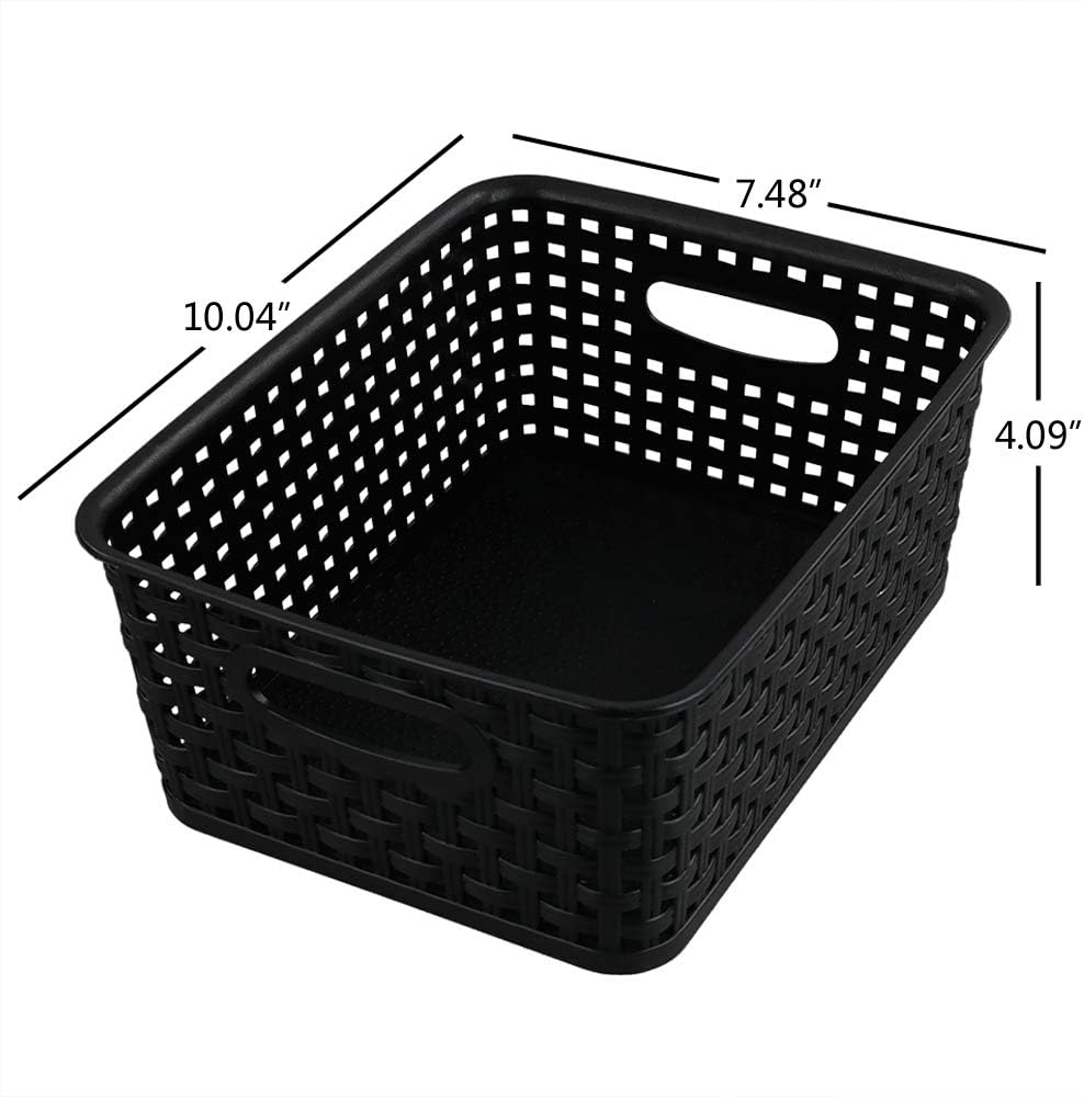 Boho Black Storage Basket - View 2