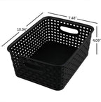 Boho Black Storage Basket - View 2