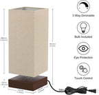 Dimmable Modern Fabric Desk Lamp - View 2