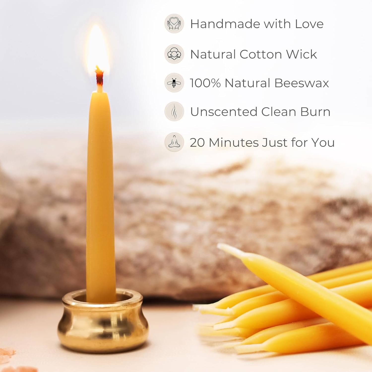 Wax Candle - View 3