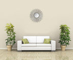 Beveled Luxe Black Wall Mirror — 23.50" - View 3