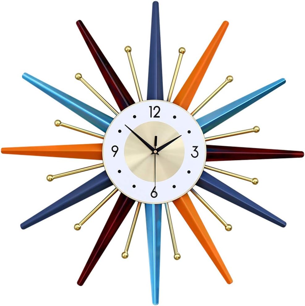 Battery Operated Mid-Century Wall Clock — 22" — Medium