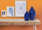 Oval Ceramic Vase Set — 12" - View 4