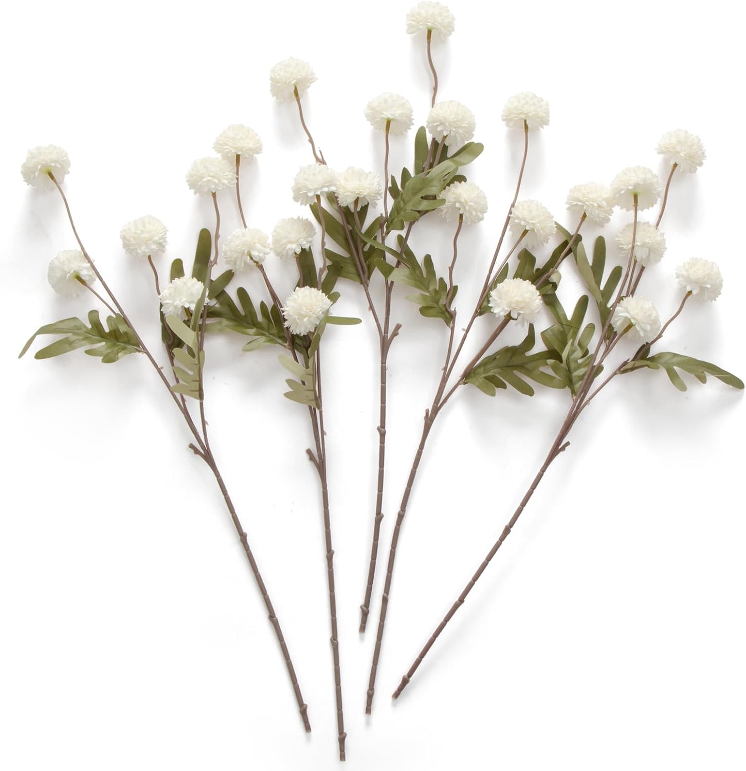 Beige Artificial Plant — Off White