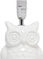 Modern White Desk Lamp — 12.8" - View 8