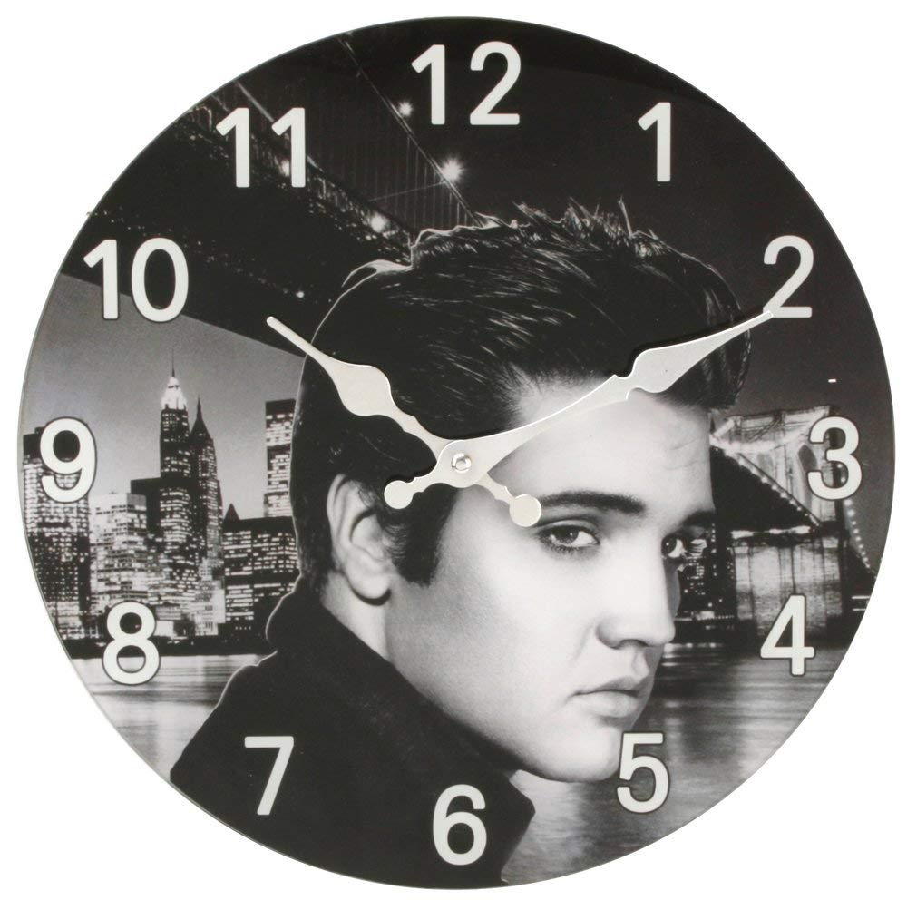 Glass Wall Clock