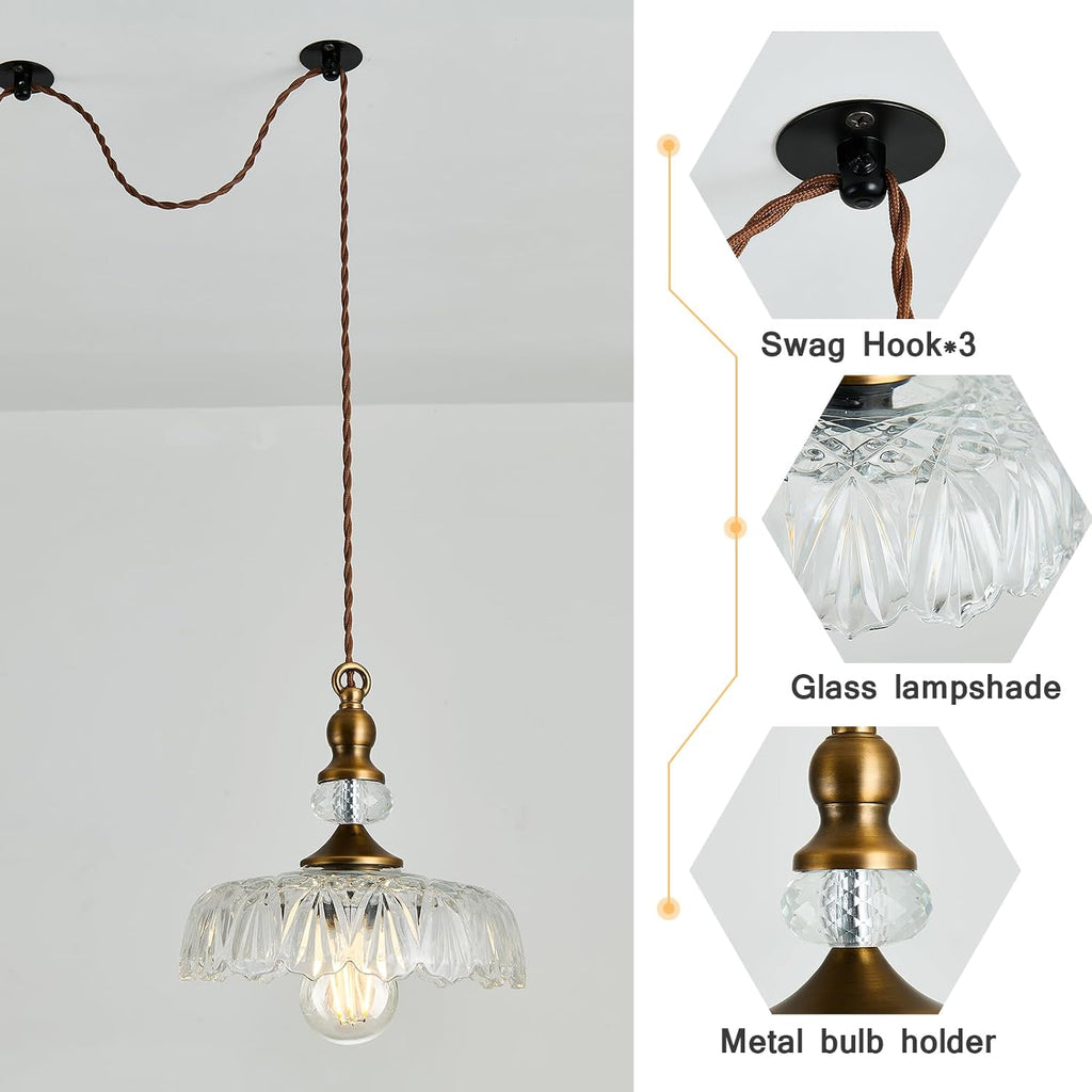 Adjustable Farmhouse Black Chandelier - View 5
