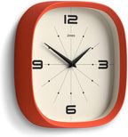 Mid-Century Black Wall Clock — 10" - View 2